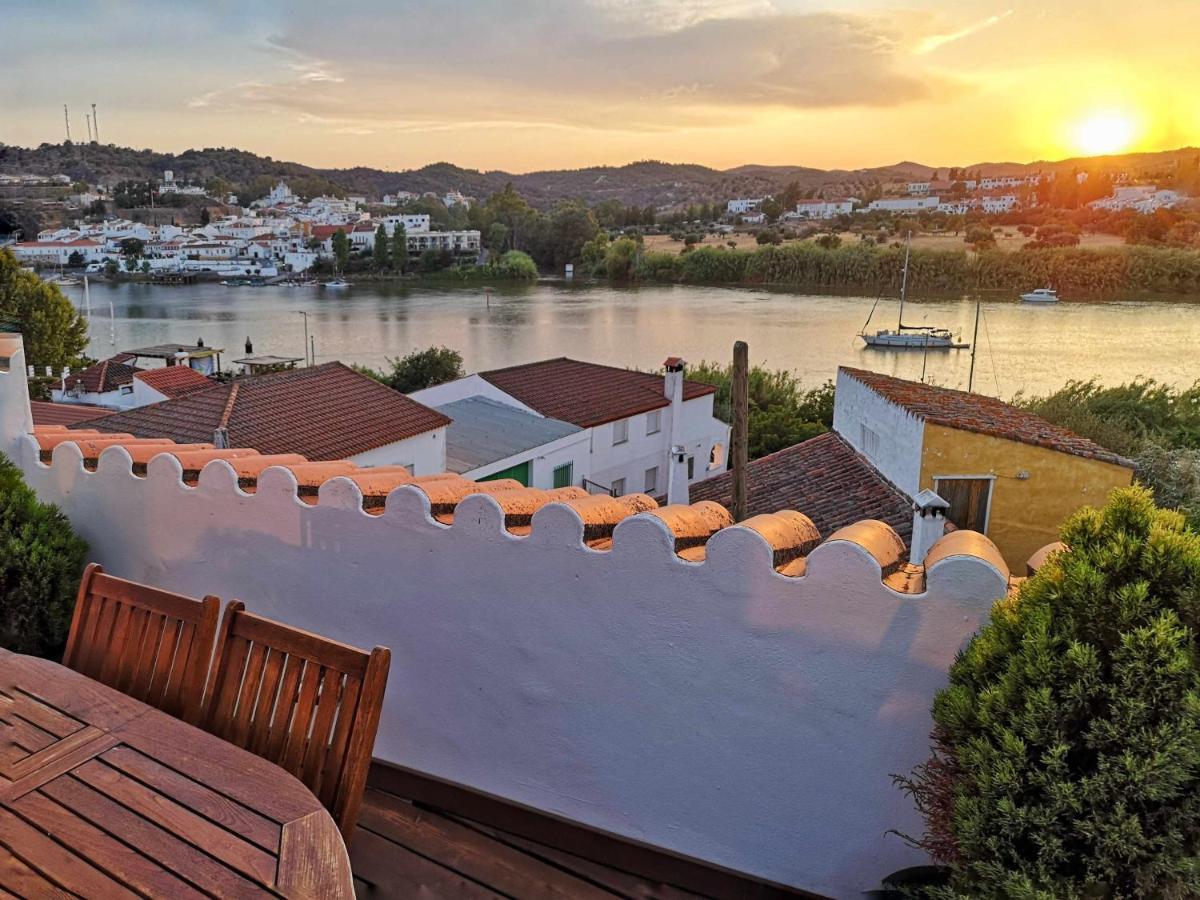Casa rural La Rabá Terraza con increíbles vistas Sanlúcar de Guadiana Esterno foto