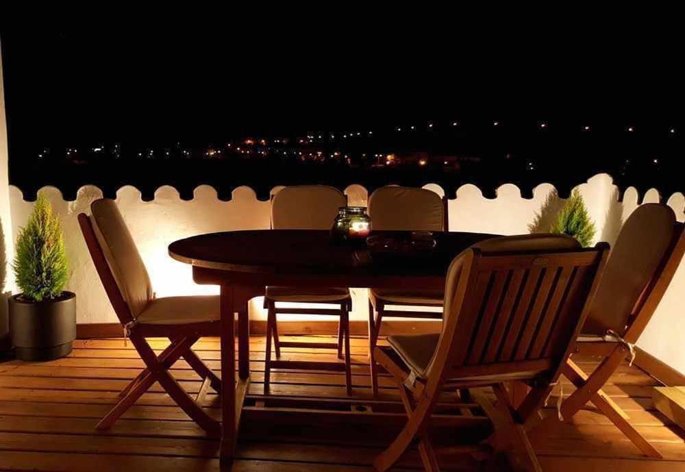 Casa rural La Rabá Terraza con increíbles vistas Sanlúcar de Guadiana Esterno foto