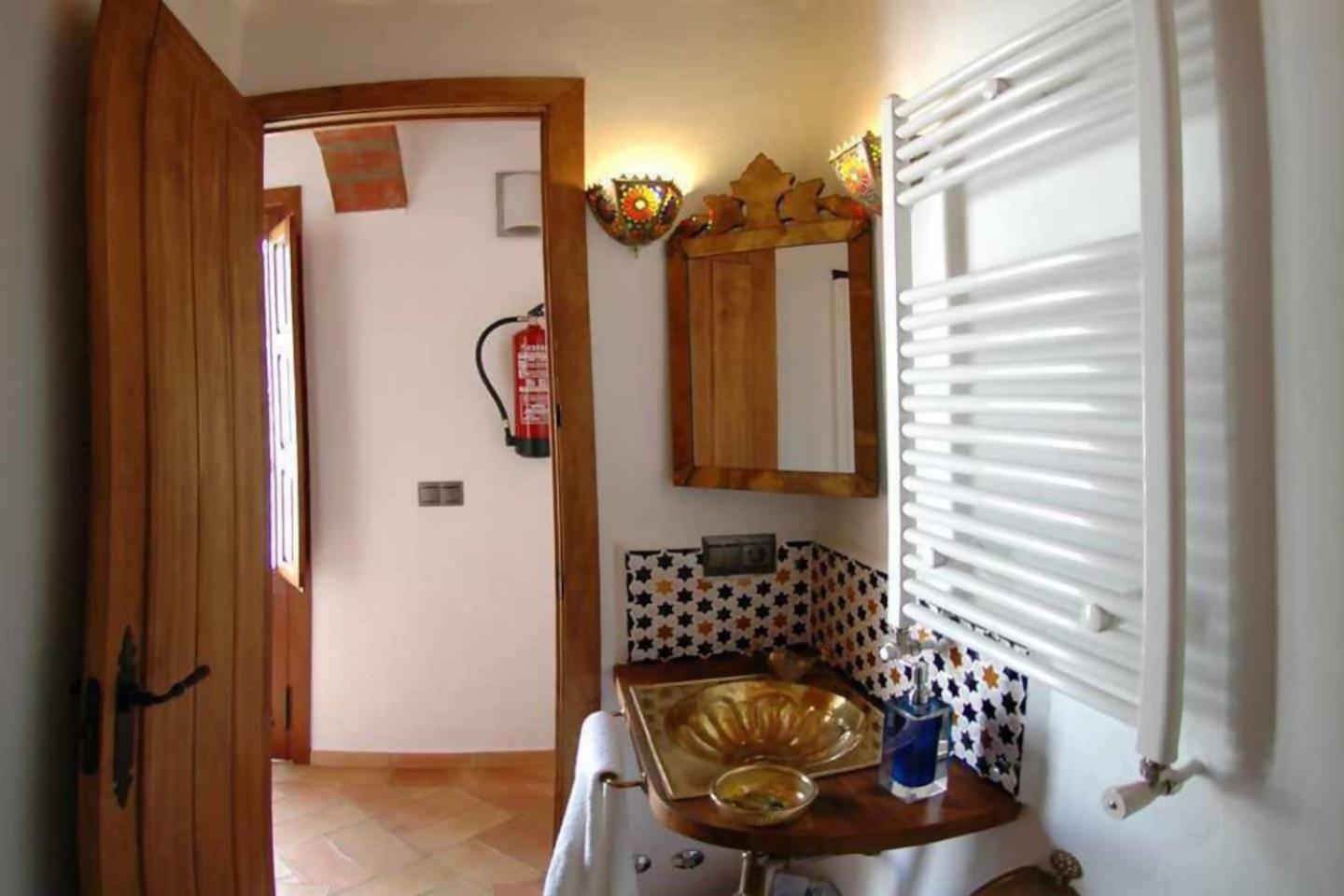 Casa rural La Rabá Terraza con increíbles vistas Sanlúcar de Guadiana Esterno foto